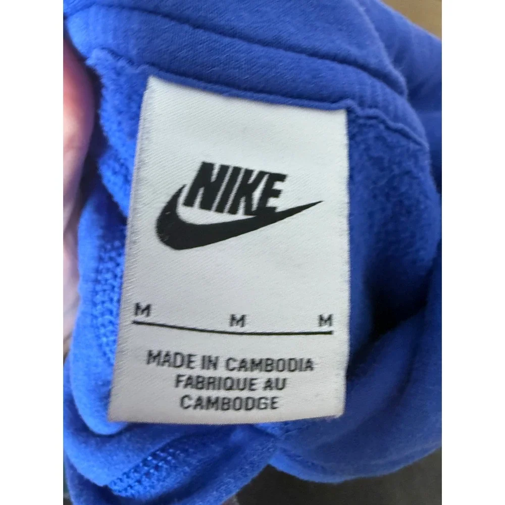 Nike Hoodie‎ Youth Medium Blue Excellent Liberty Patriots Basketball Pullover